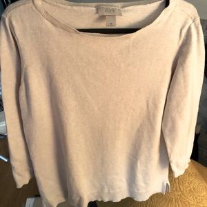 Light cream sweater